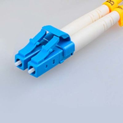 Yellow Fiber Optic Pigtail APC UPC With A Simplex Or Duplex Cable 30M